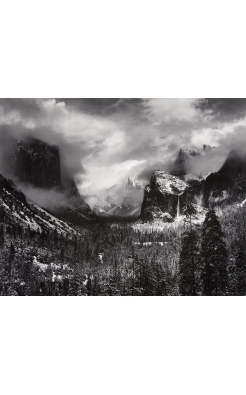 Ansel Adams, Clearing Winter Storm, Yosemite National Park, California, ca. 1937