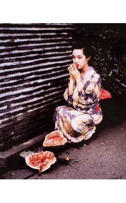 Nobuyoshi Araki, Woman with Watermelon, 1991