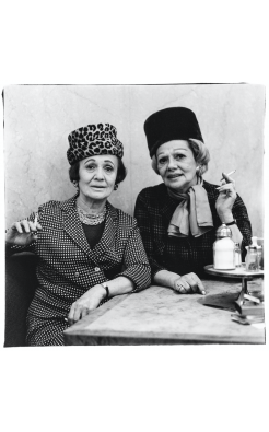 Diane Arbus, Two Ladies at the Automat, NYC, 1966