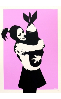 Banksy, Bomb Love, 2003