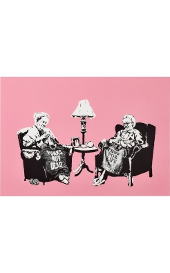 Banksy, Grannies, 2007