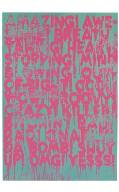 Mel Bochner, Amazing, 2013