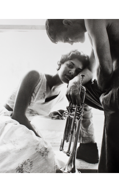 William Claxton, Helima and Chet Baker