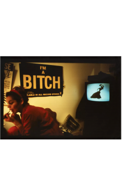 Nan Goldin, Chiclet doing her makeup NYC, 1991