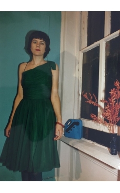 Nan Goldin, Vivienne in Green Dress, 1980
