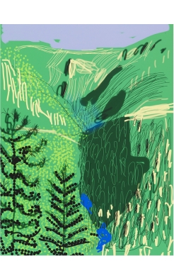 David Hockney, The Yosemite Suite No 21, 2010