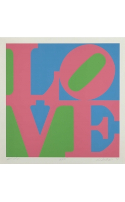 Robert Indiana, Rose (A Garden of Love), 1982