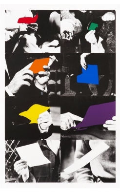 John Baldessari, Two Unfinished Letters, 1996