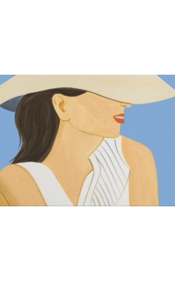 Alex Katz, Vivian with Hat, 2021