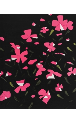 Alex Katz, White Impatiens, 2015