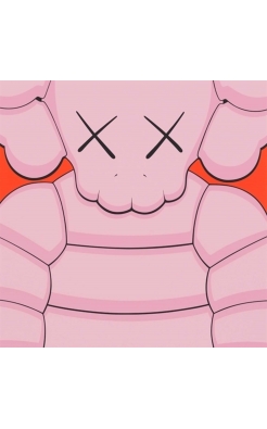 KAWS, What Party (Light Pink), 2020