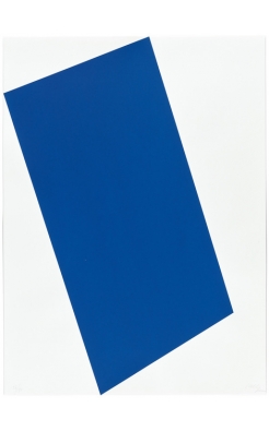 Ellsworth Kelly, Blue, 1997