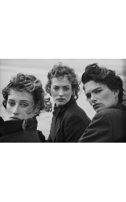 Peter Lindbergh, Marie-Sophie Wilson, Tatjana Patitz, Kynne Koester, 1987