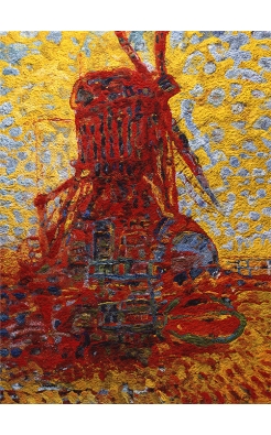 Vik Muniz, Mill in Sunlight, after Piet Modrian, 2006