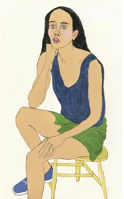 Alice Neel, Seated Woman (Ginny), 1976