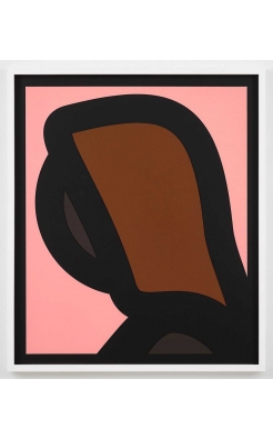 Julian Opie, Paper Head I, 2019