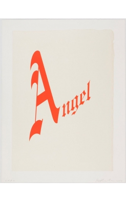 Ed Ruscha, Angel, 2014