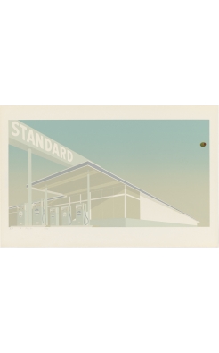 Ed Ruscha, Cheese Mold Standard with Olive, 1969