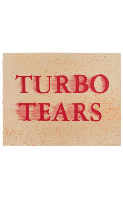 Ed Ruscha, Turbo Tears, 2020-21