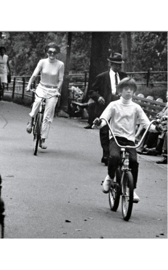 Ron Galella, Jackie Kennedy and John Kennedy, Jr