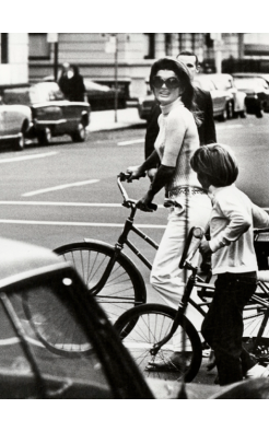 Ron Galella, Jackie Kennedy and John Kennedy, Jr.