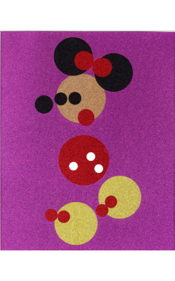 Damien Hirst, Minnie (Pink Glitter), 2016