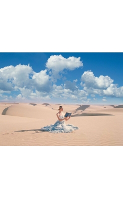 Tyler Shields, Blue Dress, 2020