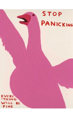 David Shrigley, Stop Panicking, 2021