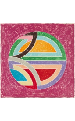 Frank Stella, Sinjerli Variation Squared with Colored Ground I, 1981