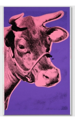 Andy Warhol, Cow (Purple), 1976