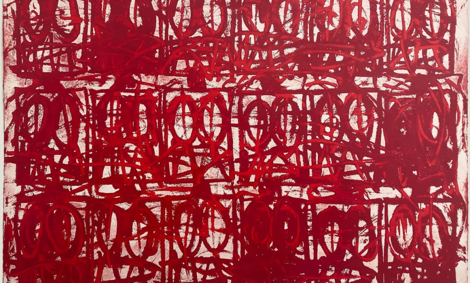 Rashid Johnson, Untitled Anxious Red, 2021