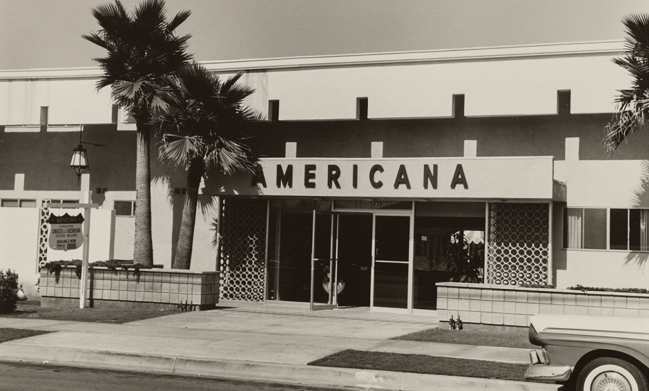 Ed Ruscha, Americana from Twenty-five Apartments, 1965 