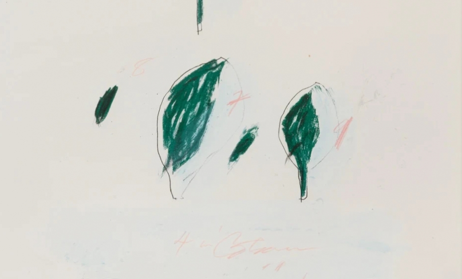 Cy Twombly, Natural History Part II: Some Trees of Italy, 1976 