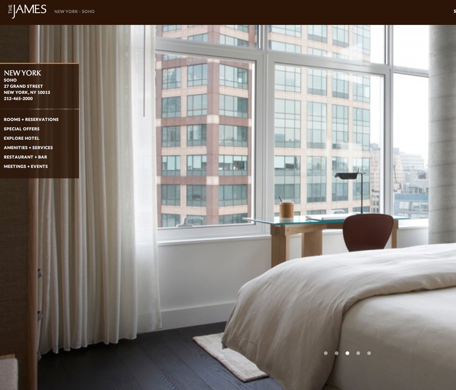 The James Hotel, SoHo New York The James Hotel, SoHo New York