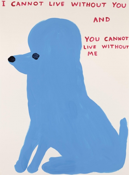 David Shrigley, I Cannot Live Without You, 2019