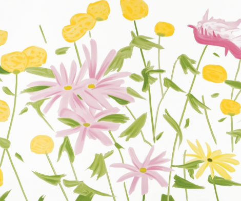 Alex Katz, Spring Flowers, 2017