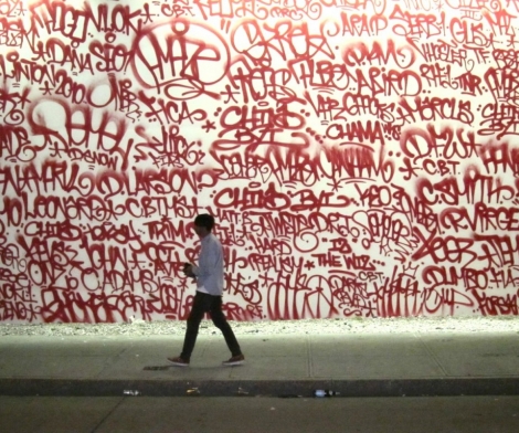 Barry McGee, Houston and Bowery Mural, 2010 Barry McGee, Houston and Bowery Mural, 2010