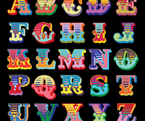 Ben Eine, Circus Alphabet, 2017