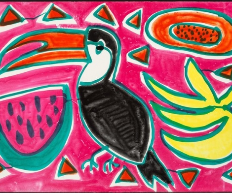 Katherine Bernhardt, Merengue, 2017