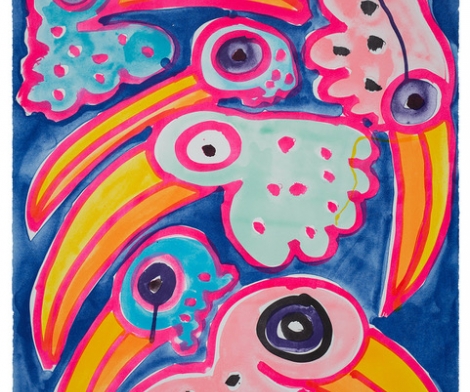 Katherine Bernhardt, Toco Toucan Toucano, 2020