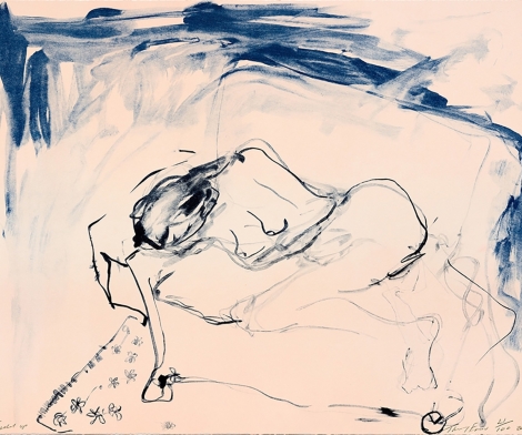 Tracey Emin, Curled Up, 2022