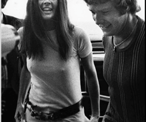 Ron Galella, Ali MacGraw and Ryan O'Neal