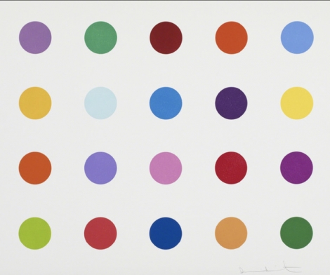 Damien Hirst, Fast Scarlett TR, 2011