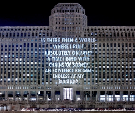 Jenny Holzer, Merchants Mart