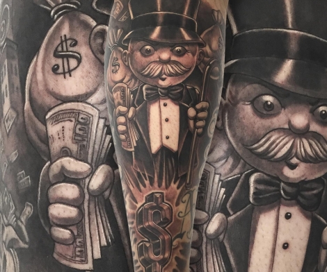 Mr Cartoon, Tattoo