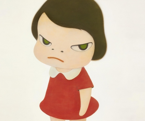 Yoshitomo Nara, Knife Behind Back