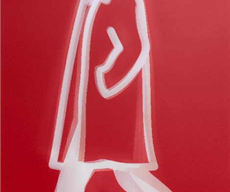 Julian Opie, Curly Hair, 2022 Julian Opie, Curly Hair, 2022