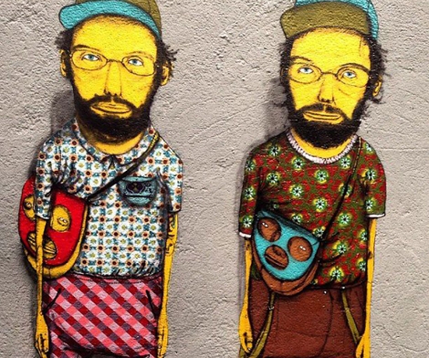 Os Gemeos, Graffiti Portrait