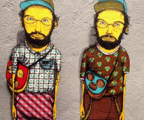 Os Gemeos, Graffiti Portrait