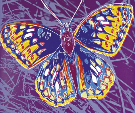 Andy Warhol, San Francisco Silverspot Butterfly (FS I1.298), 1983